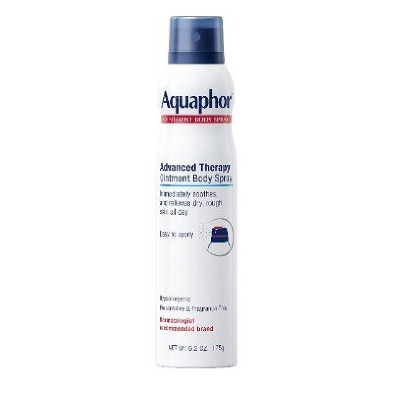 Aquaphor Fragrance-Free Advanced Therapy Ointment Body Spray - Soothes Dry Skin