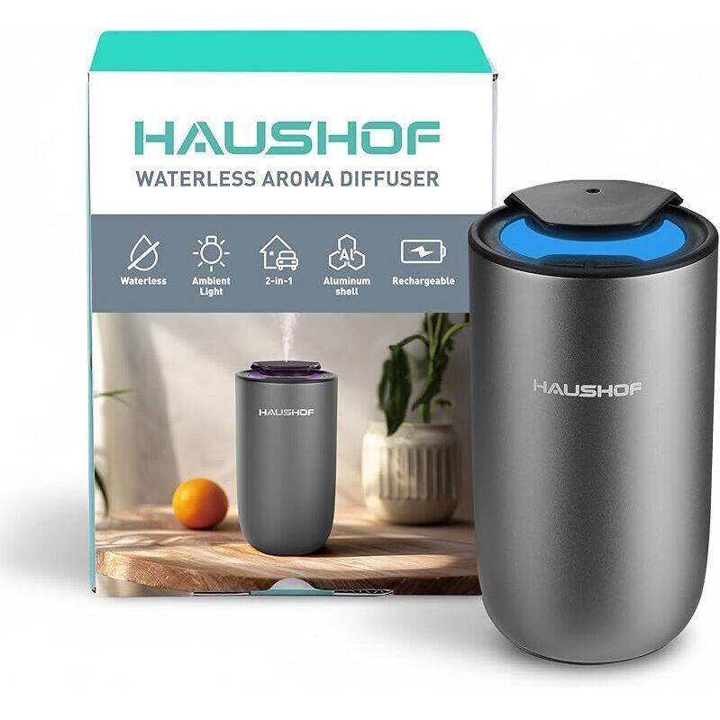 Haushof Waterless Essential Oil Diffuser - Pure Aroma Experience