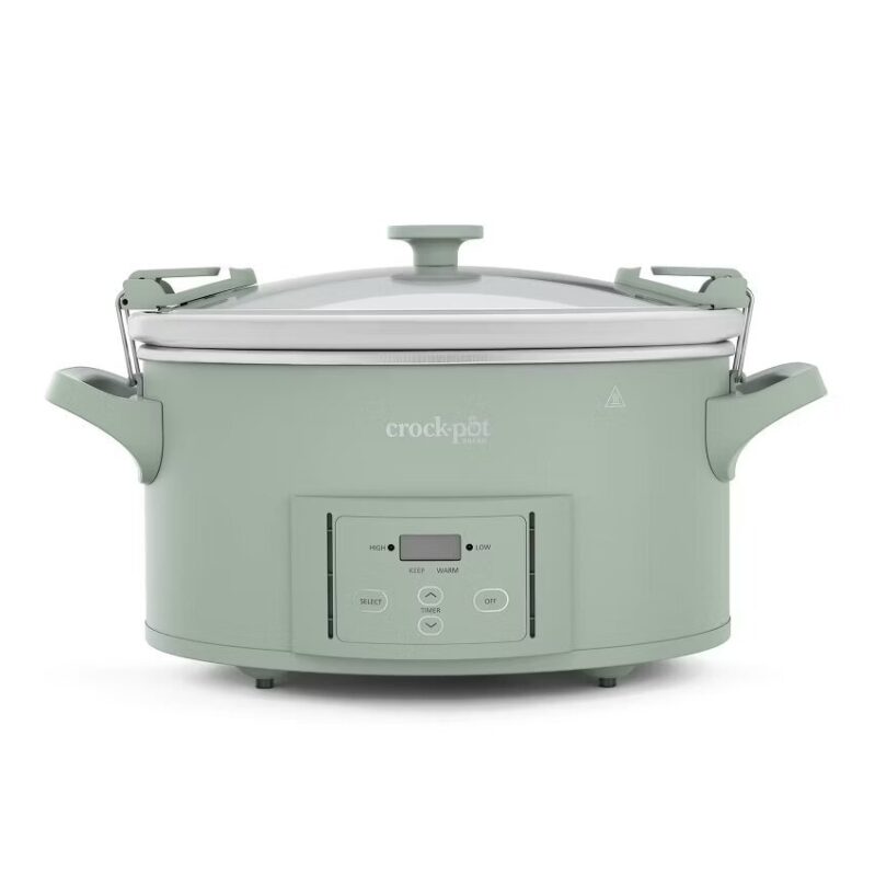 Crock-Pot 7qt Programmable Countdown Cook and Carry Slow Cooker - Modern Design