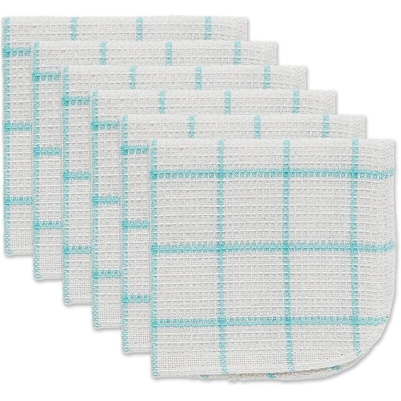6-Piece Scrubber Dishcloths Collection - Multi-Functional Cleaning Cloths