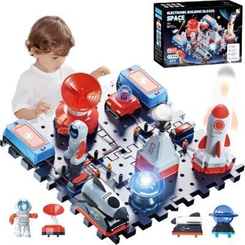 Space Exploration Building Set - 32-Piece STEM Toy