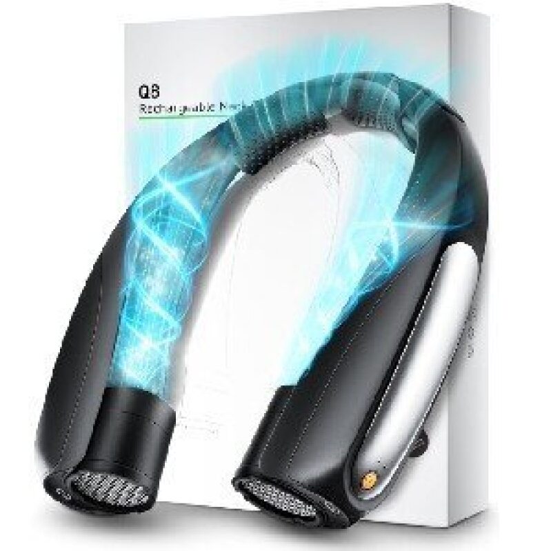 Portable Neck Fan with 6000mAh Battery - Perfect for Summer Heat Relief