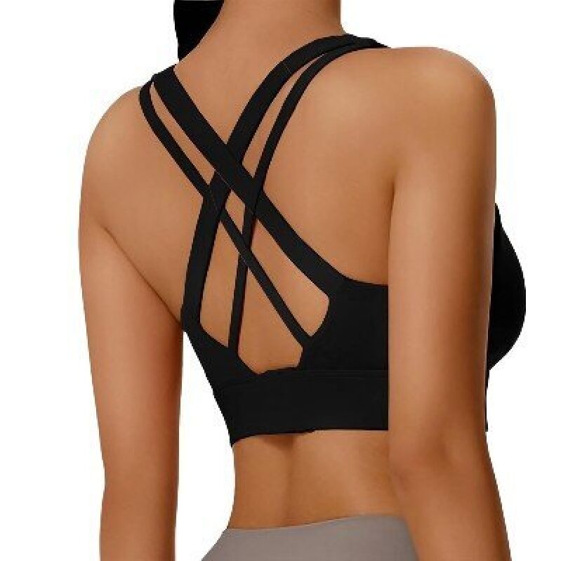 Cross-Back Sports Bra for Women
