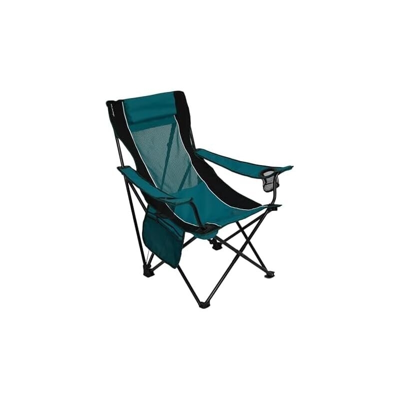 Kijaro Sling Folding Camping Chair with Built-in Cup Holders - Ultimate Comfort and Portability
