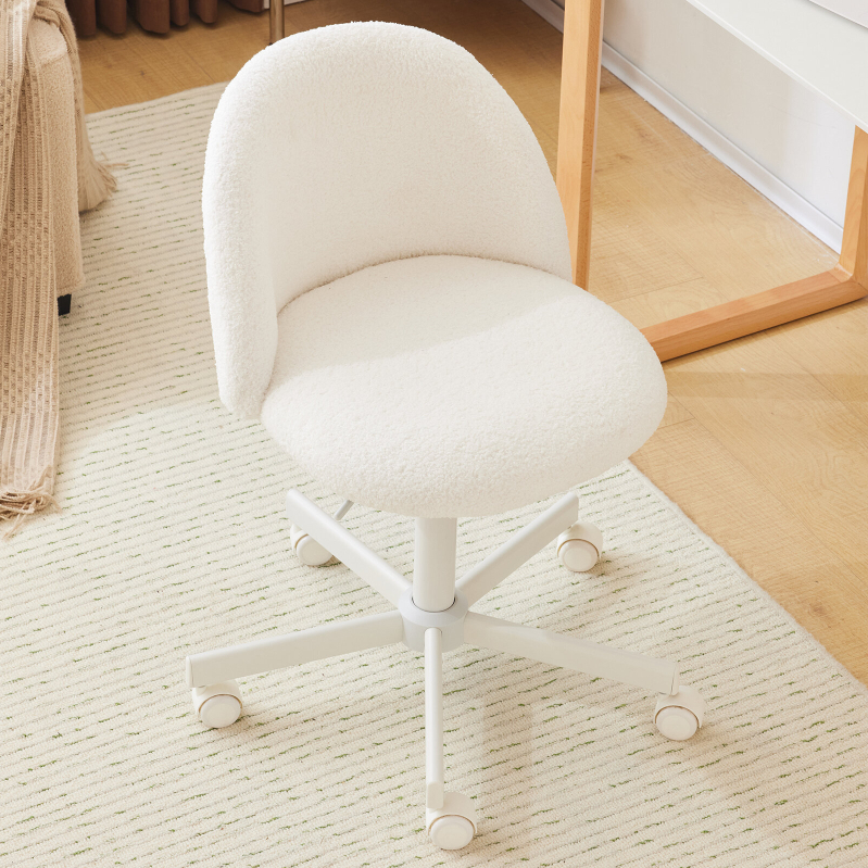 Ktaxon Armless Home Office Desk Chair with Wheels