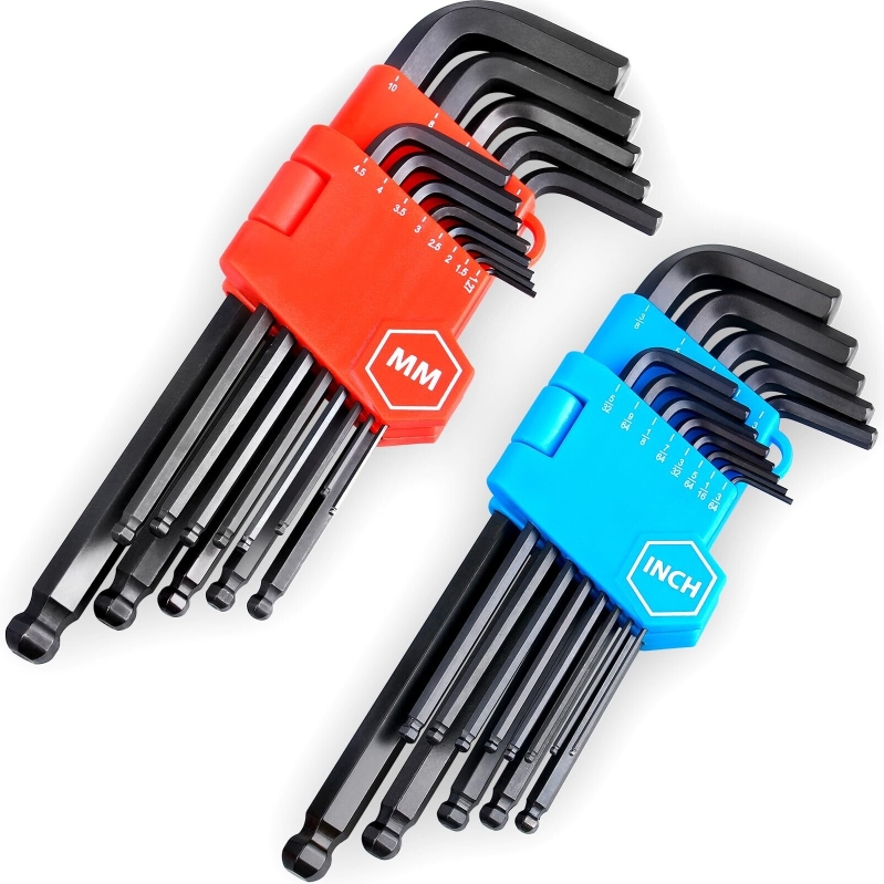 26-Piece Premium Ball End Hex Key Set - Ultimate Durability