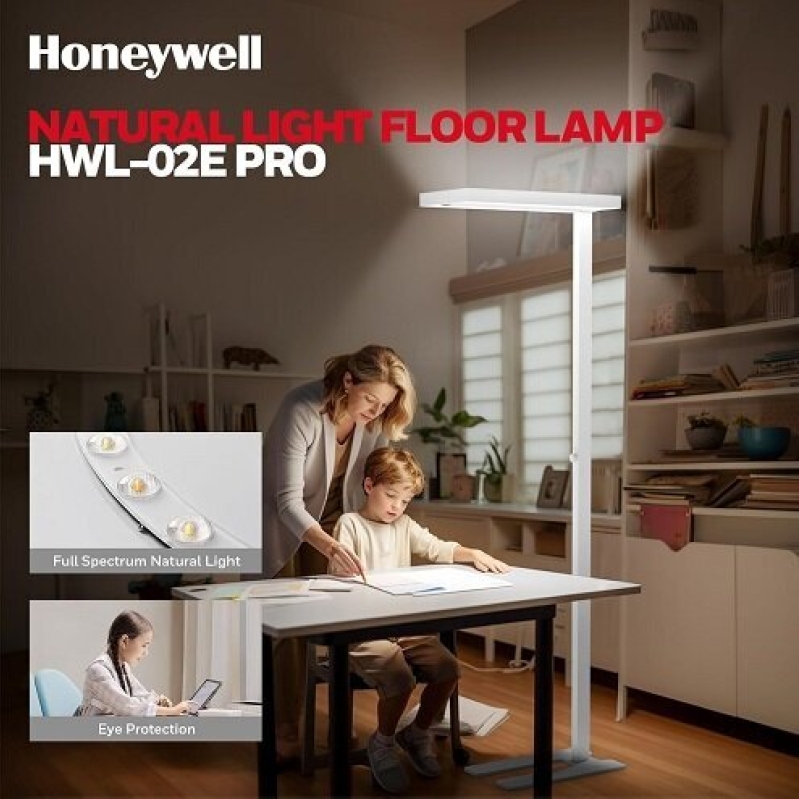 Honeywell Eye-Protection LED Floor Lamp on Sale - Ultimate Comfort