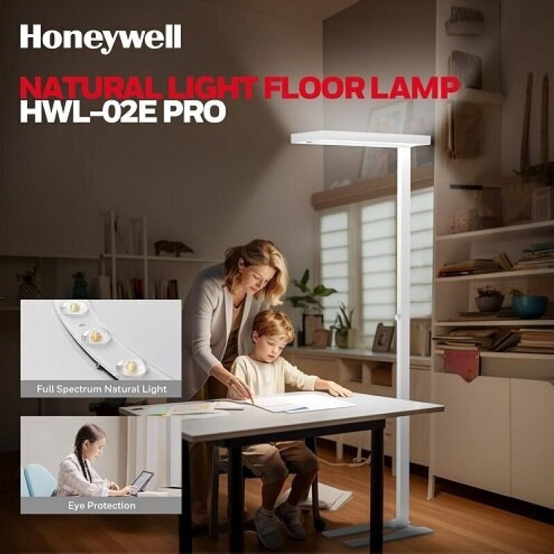 Honeywell Eye-Protection LED Floor Lamp on Sale - Ultimate Comfort