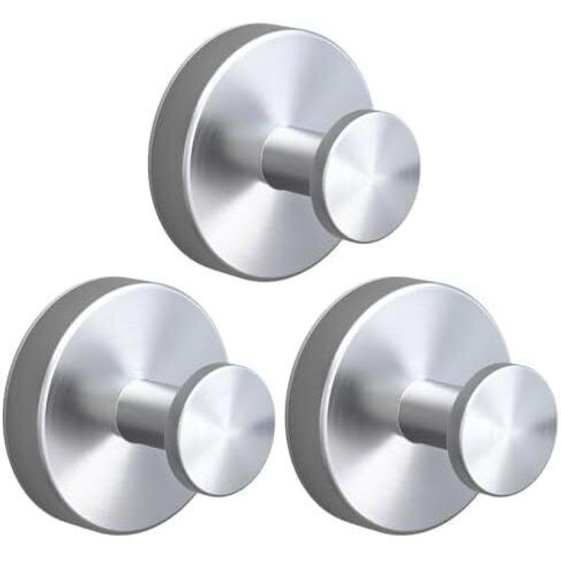 Triple Pack of Powerful Adhesive Hooks - 50% Discount