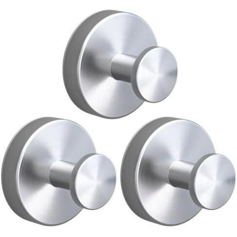 Triple Pack of Powerful Adhesive Hooks - 50% Discount