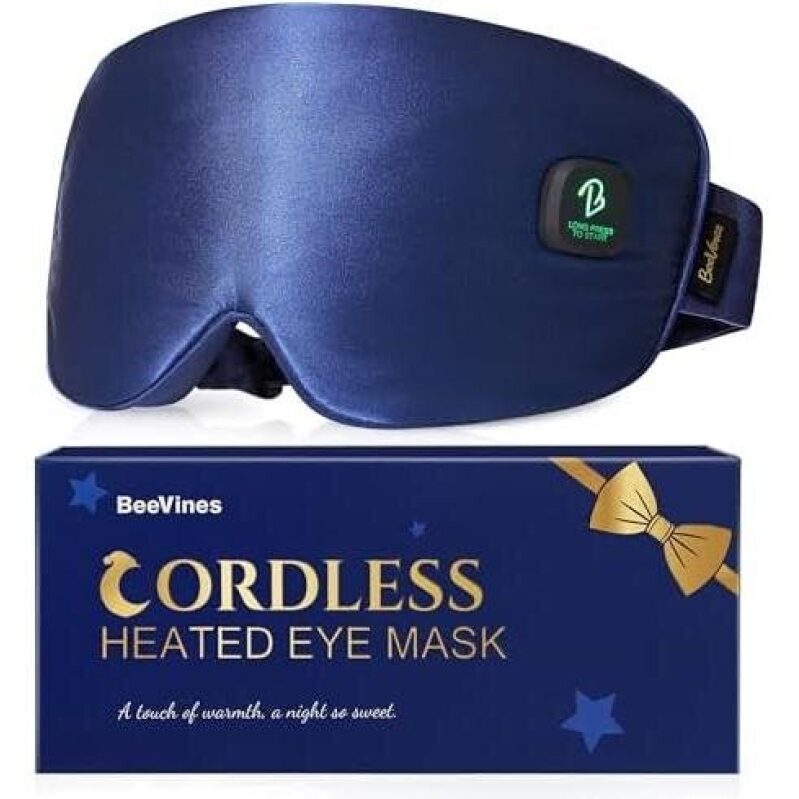 Cordless Heated Eye Mask - 60% Off, Ultimate Relaxation Tool