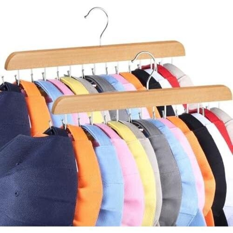 50% Off - Stylish Wooden Hat Rack for Wardrobe