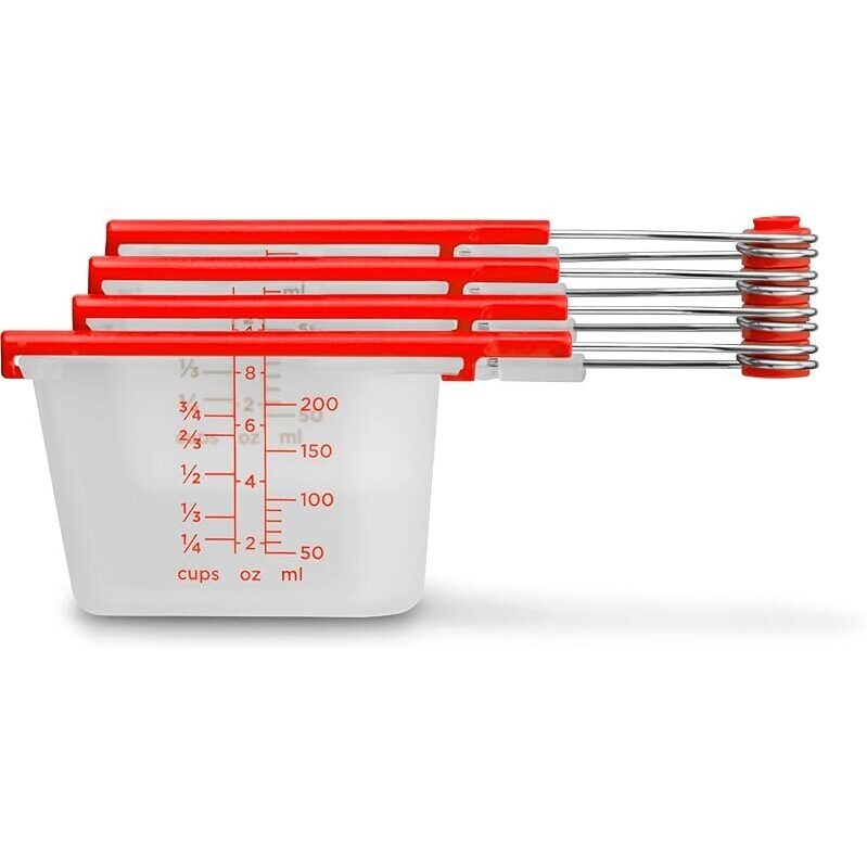 Levups Self-Leveling Measuring Cups - Efficient Kitchen Tool Set