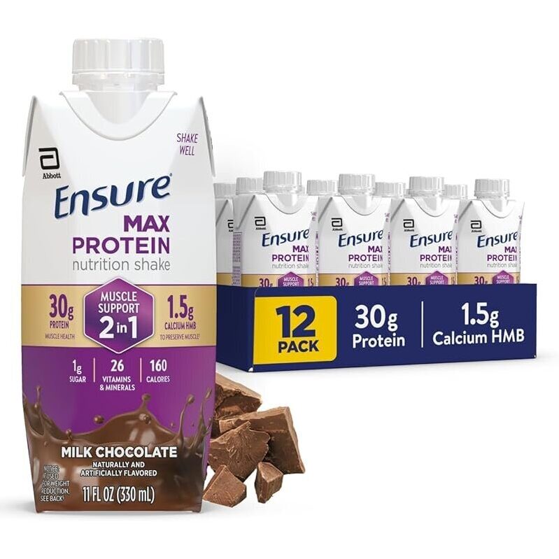 Powerful Protein Shakes for Muscle Health - 12-Pack
