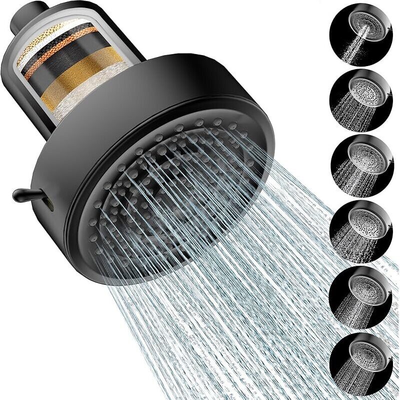 Upgrade Your Shower with UltrTxenova High Pressure Filtered Shower Head