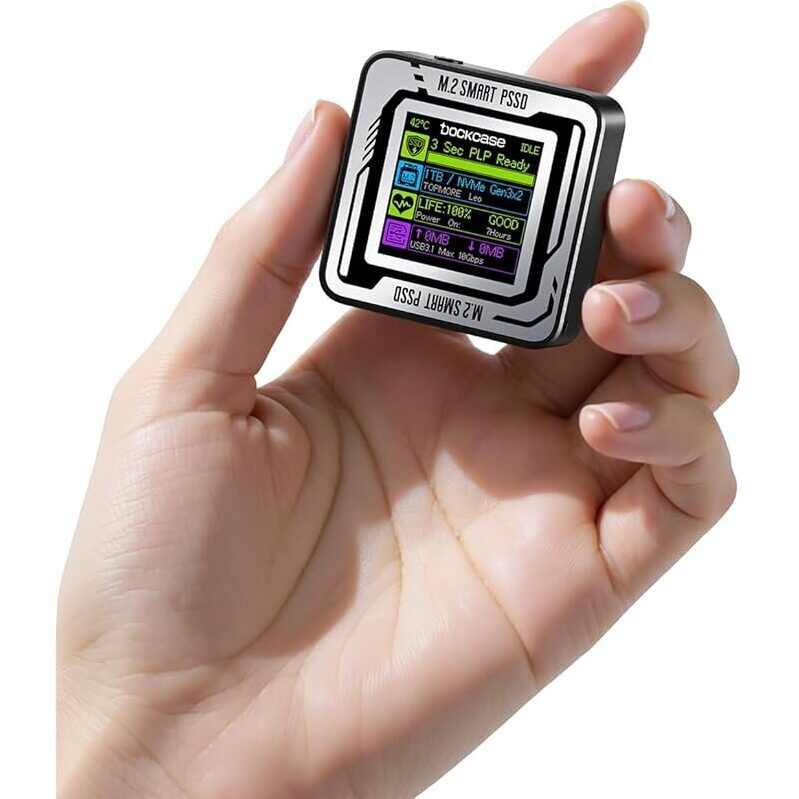 Smart SSD Enclosure for M.2 2230 NVMe SSDs - High-Efficiency Storage Solution