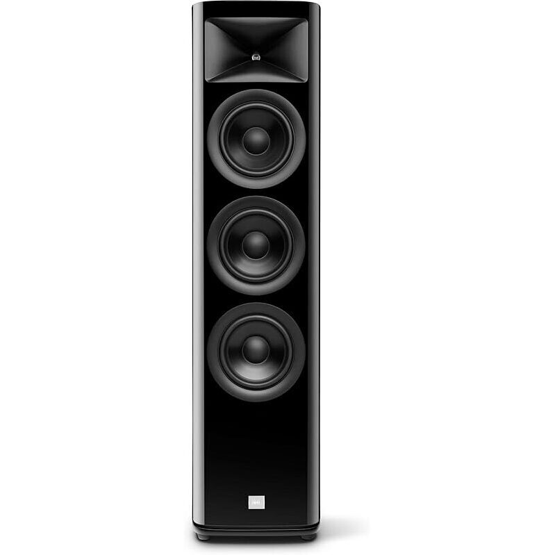 JBL HDI-3600 High Gloss Black Floorstanding Loudspeaker - Premium Sound Quality