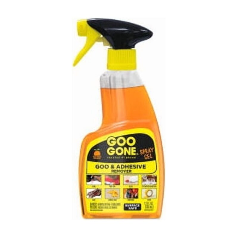 6 Pack Goo Gone Sticky Adhesive Remover, Spray Gel, 12oz