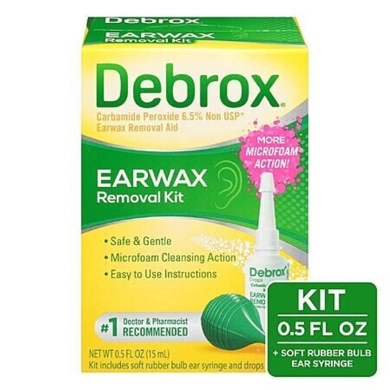 Debrox Ear Wax Removal Kit with Bulb Syringe - $4.80 Deal