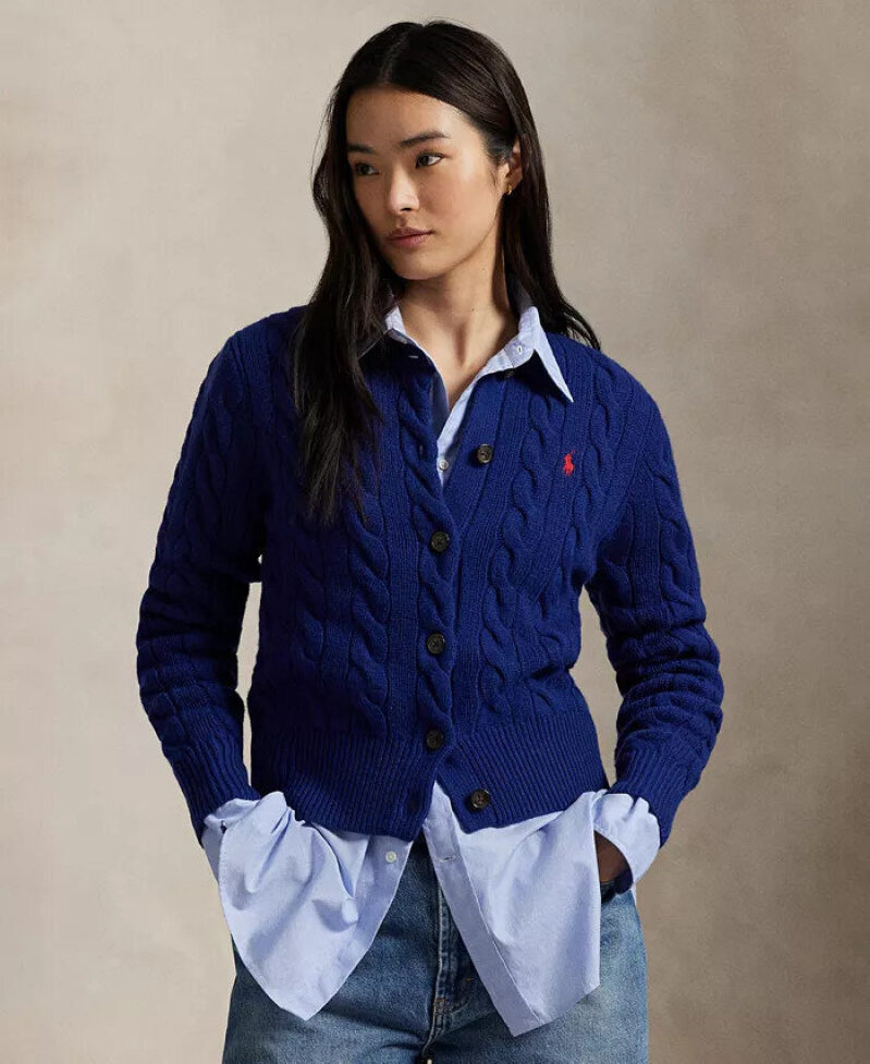 Affordable Polo Ralph Lauren Women's Wool Cashmere Cardigan - Deal Alert