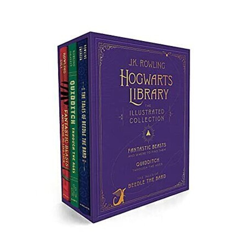 Hogwarts Library: The Illustrated Collection (Hardcover) - $37.99 Deal