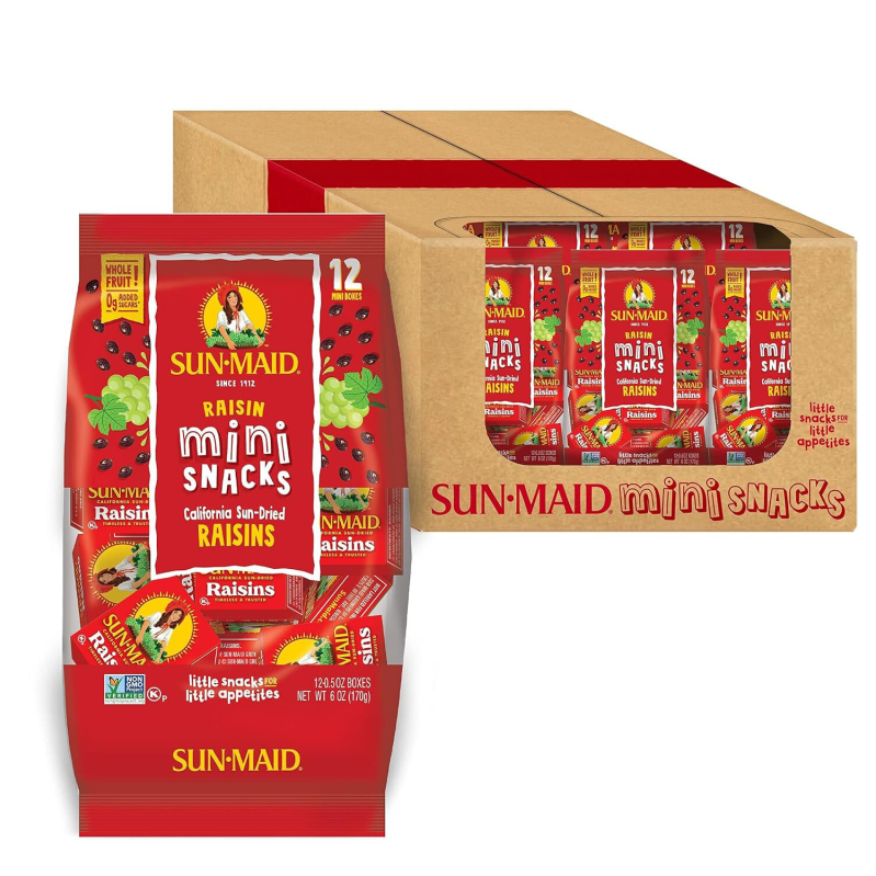 Affordable Sun-Maid Raisins: Natural, Healthy Snack