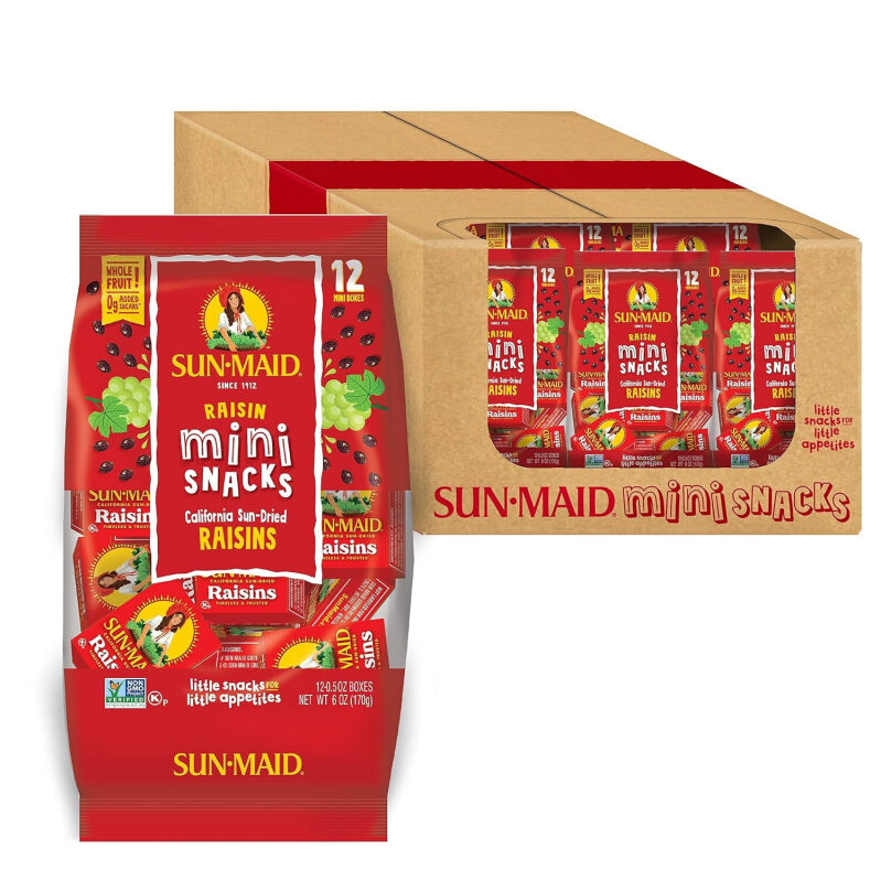 Affordable Sun-Maid Raisins: Natural, Healthy Snack