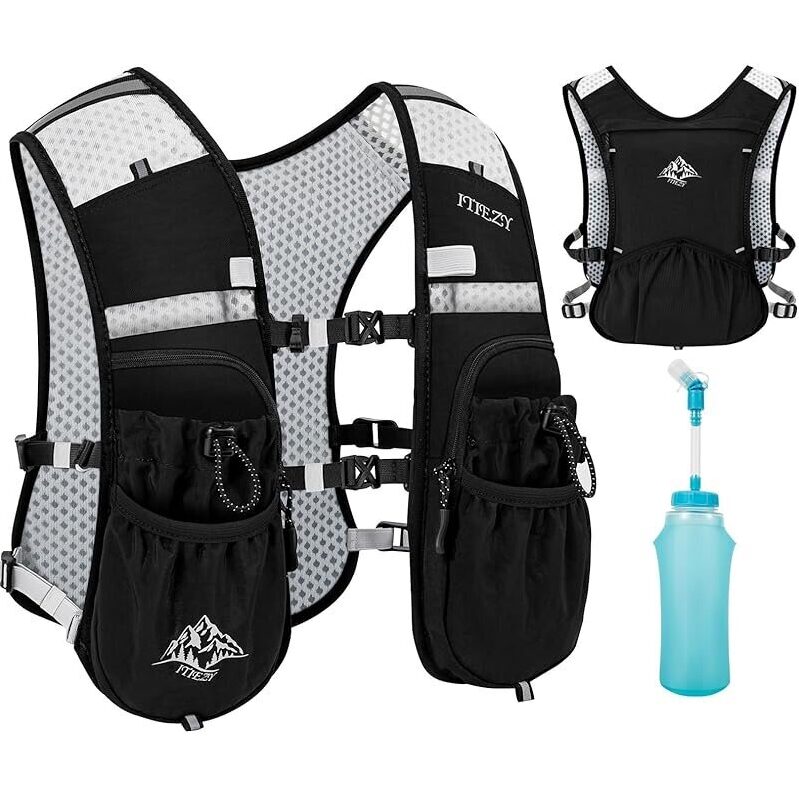 ITIEZY Running Hydration Vest for Women - 5L Vest with 2L Water Bladder