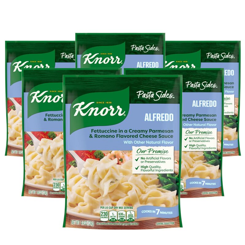 Knorr Pasta Sides Alfredo - 6-Count, 4.4oz