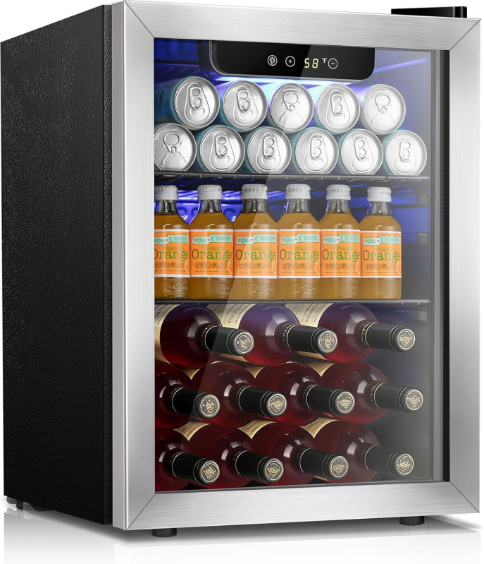 Kismile Mini Refrigerator - 48L Space, Post-Discount Price