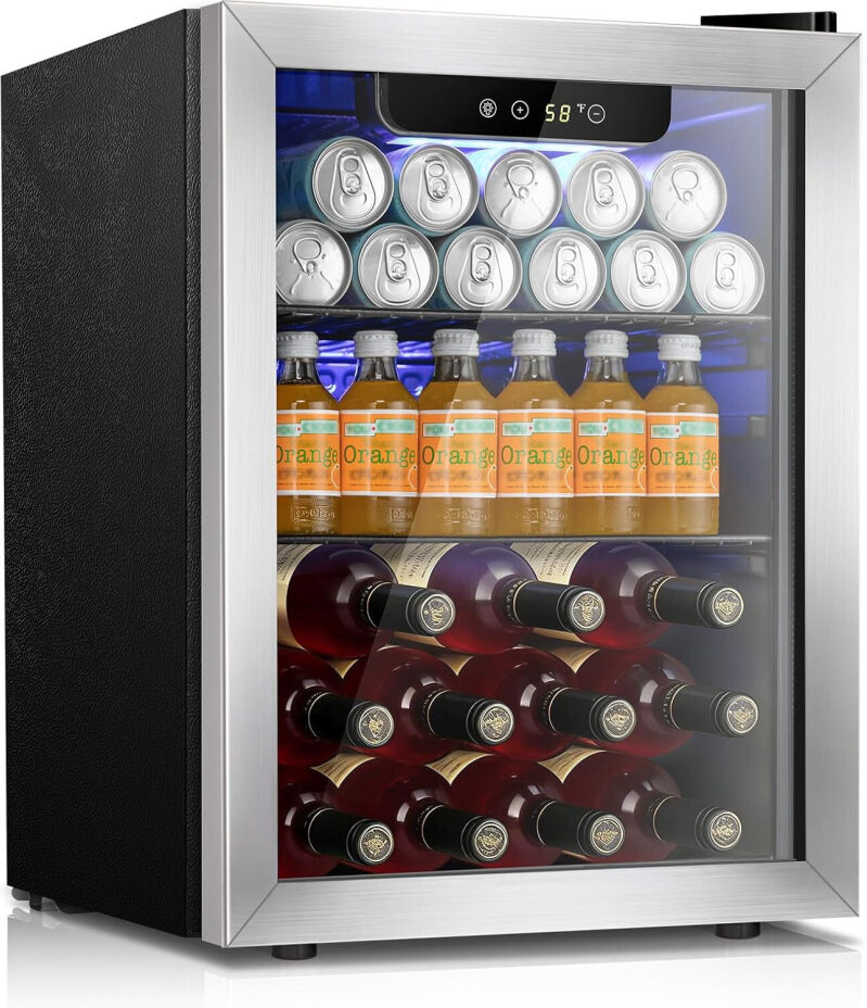 Kismile Mini Refrigerator - 48L Space, Post-Discount Price