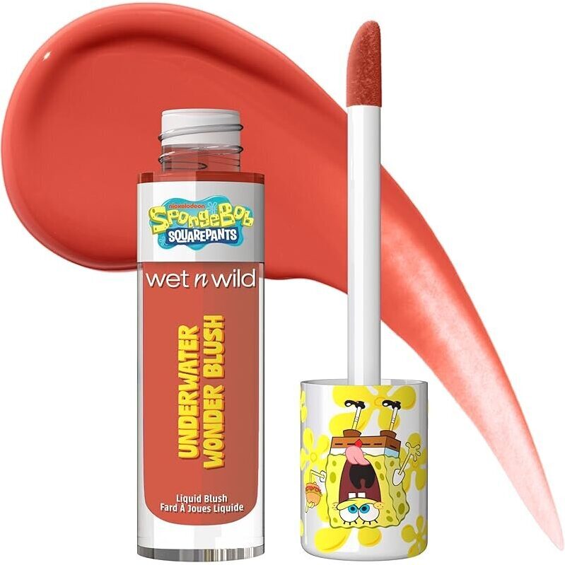 SpongeBob Underwater Wonder Liquid Blush - Vibrant Coral
