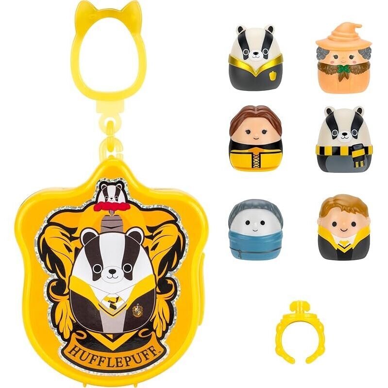 Harry Potter Hufflepuff Clip-a-Longs Mini-Squish - Squish-a-longs Collection