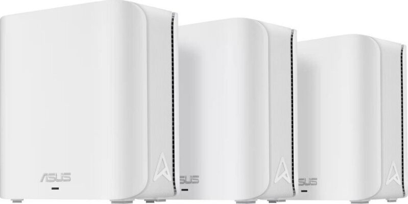 3-Pack ASUS ZenWiFi BE5000 Dual-Band Mesh Wi-Fi 7 System - Ultrafast and Reliable Connectivity