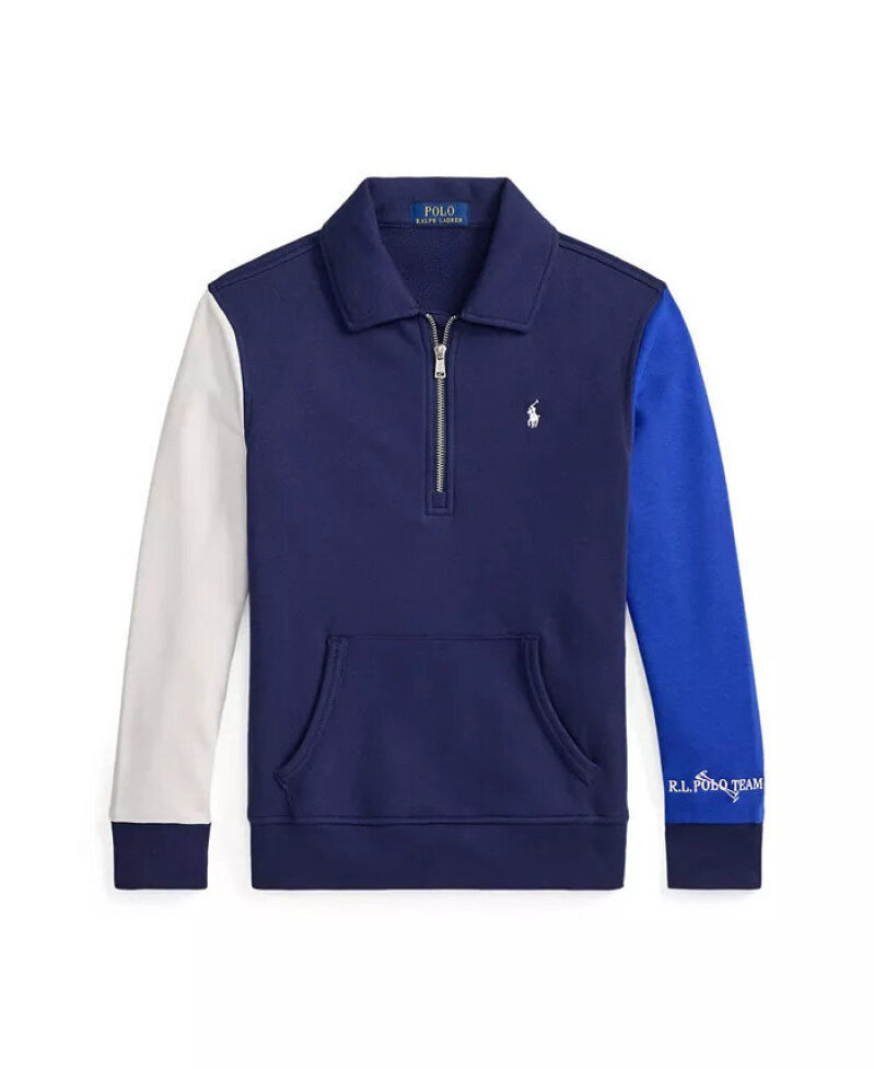 Polo Ralph Lauren Boy's Color Block Sweatshirt - $29.93