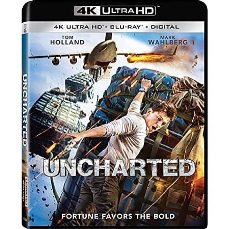 Uncharted 4K Ultra HD + Blu-ray + Digital HD - Great Deal