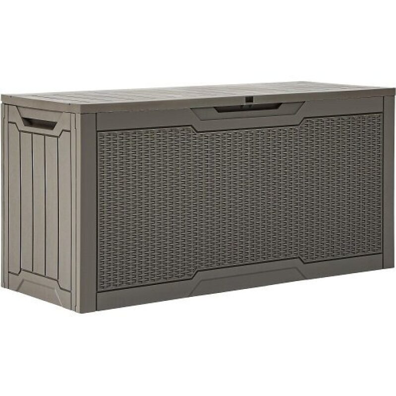 Affordable YITAHOME 80 Gallon Outdoor Storage Box, Perfect for Garden and Patio