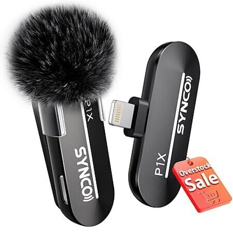 SYNCO Wireless Lavalier Microphone for iPhone - Affordable Quality Sound