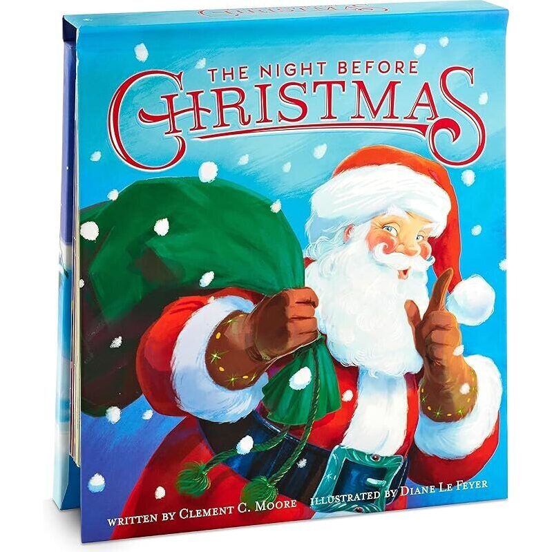 Hallmark The Night Before Christmas Recordable Pop-Up Book - Cherish the Holiday Magic
