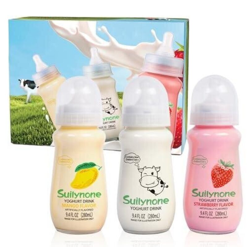 Eco-Friendly Reusable Yogurt Bottles - 50% Off