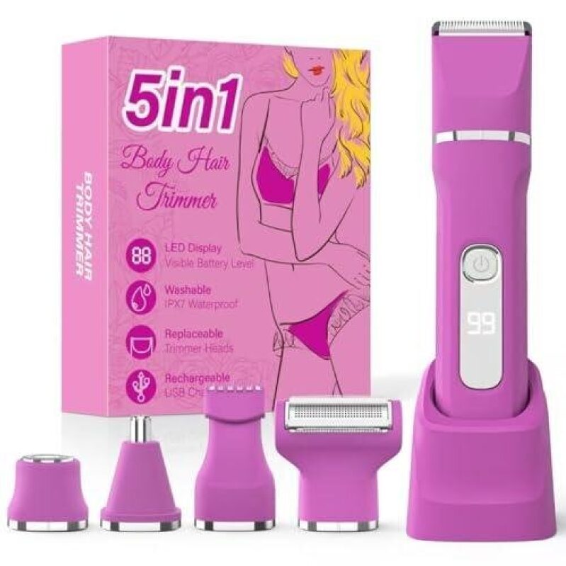 5in1 Women's Electric Waterproof Shaver Set - 63% Discount