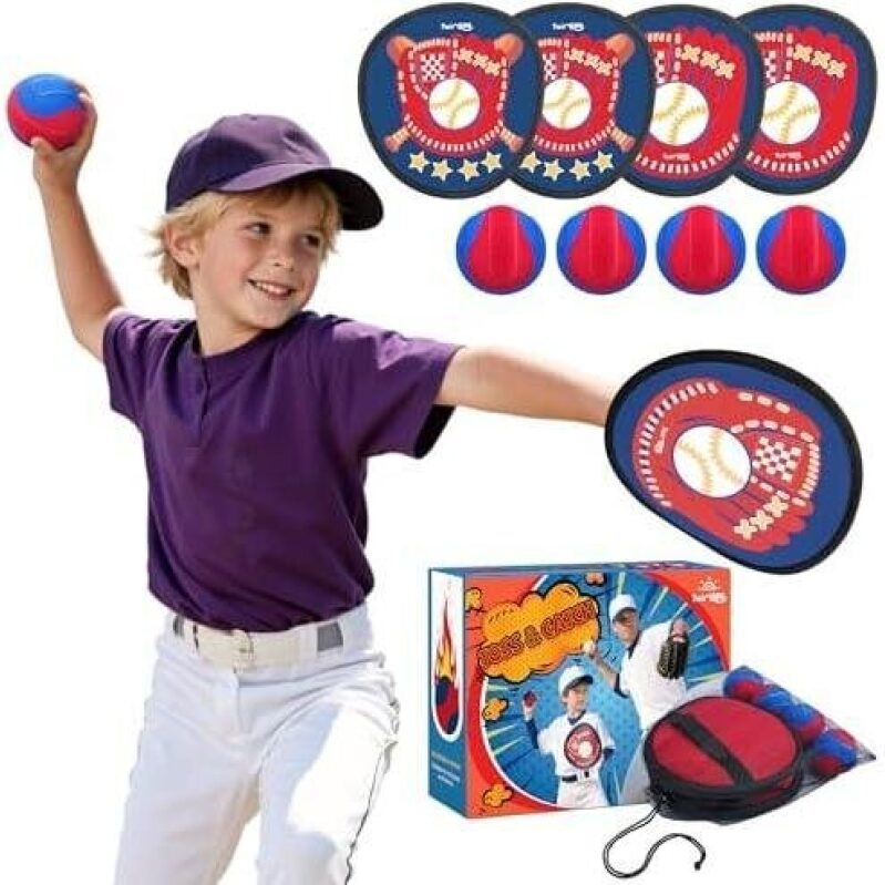 Outdoor Catch & Throw Ball Set for Kids - 30% Discount