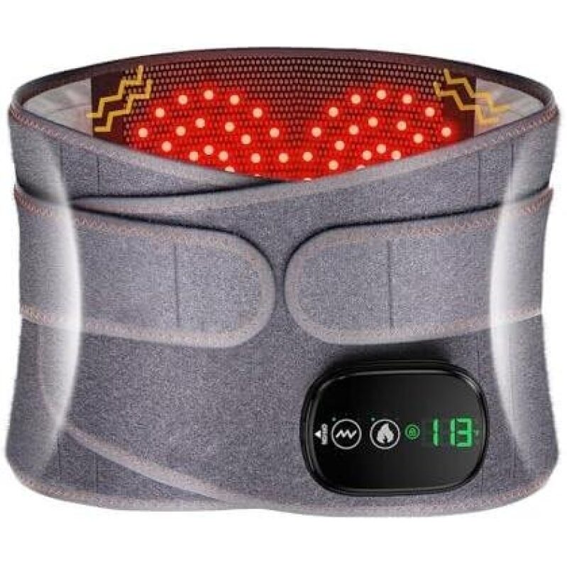55% Off: Three-Speed Vibration Heat Therapy Back Brace
