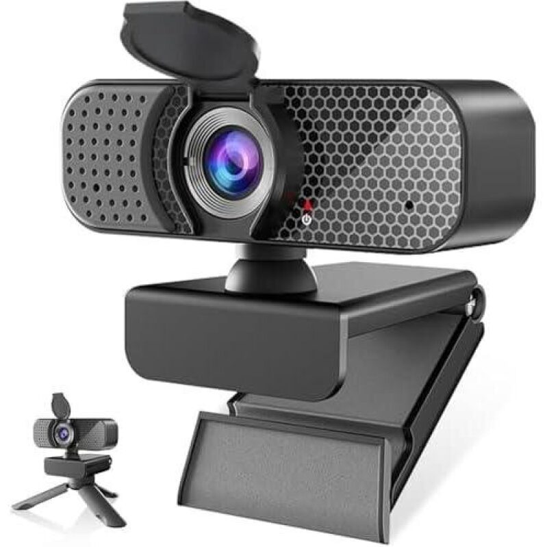 High-Quality Webcam with Noise-Canceling Mic - 49% Off