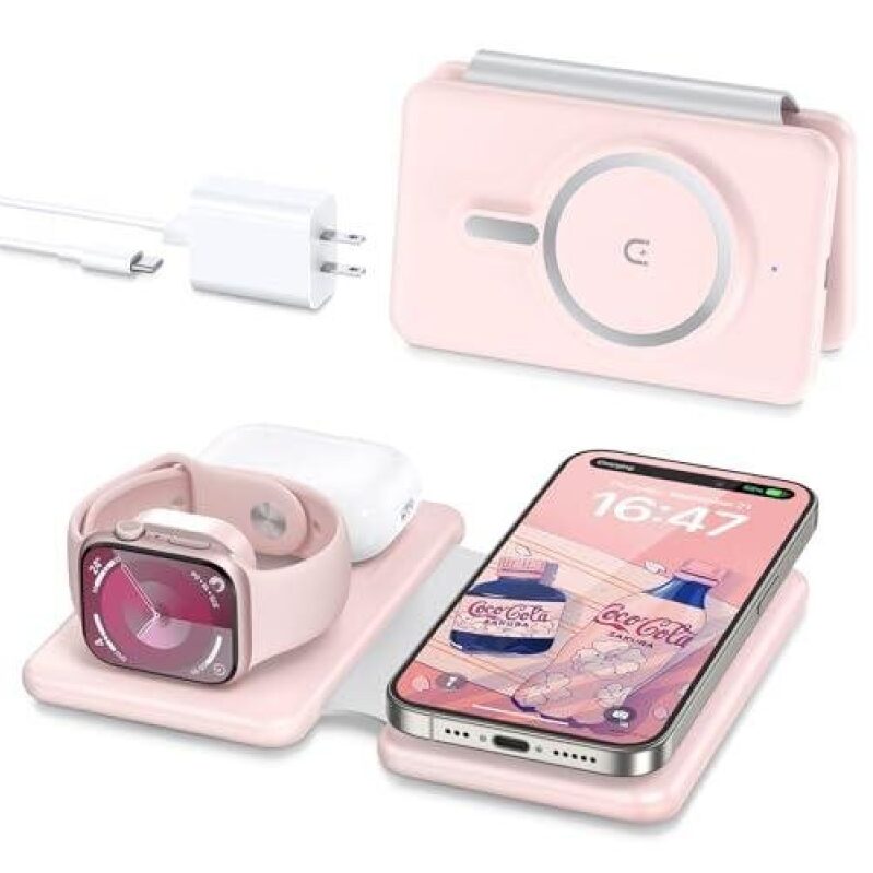 3-in-1 Apple Wireless Charging Station with 52% Discount