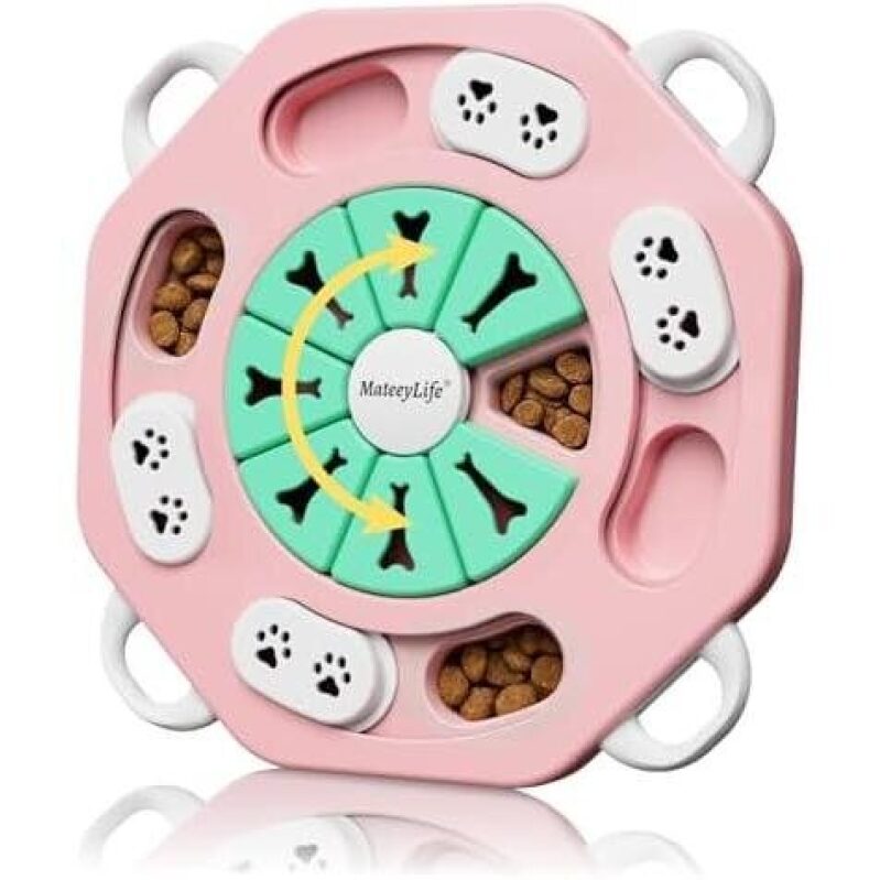 Interactive Dog Puzzle Feeder for Small to Medium Dogs - 58% Off