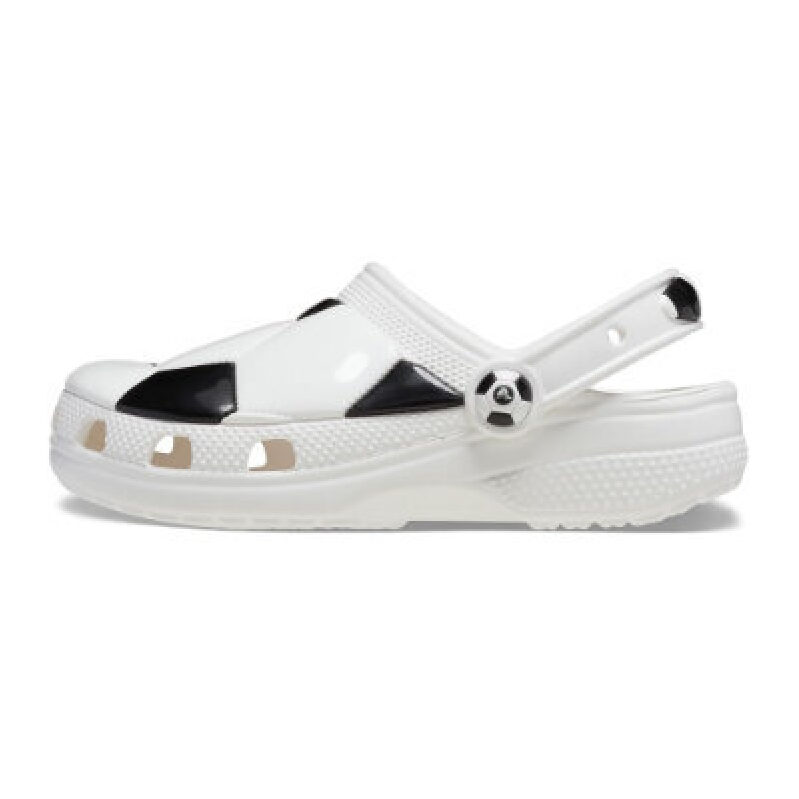 Classic Children's Sports Clogs by Crocs - White and Black