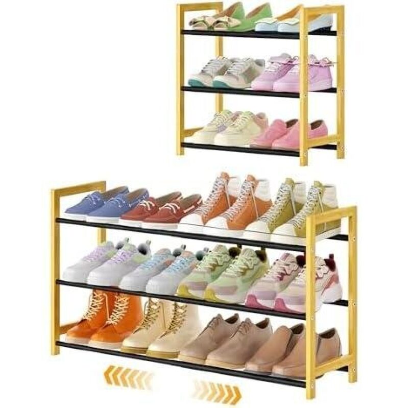 Maximize Your Storage with Our Adjustable Shoe Rack - 50% OFF