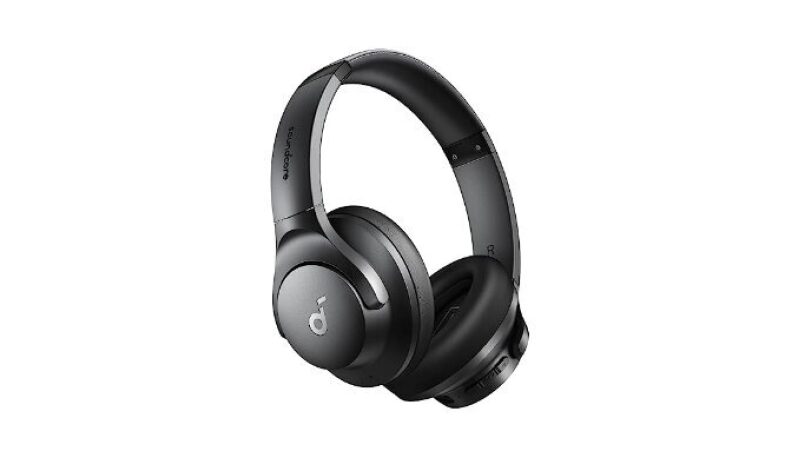 Soundcore by Anker Q20i Hybrid Active Noise Cancelling Headphones - Long Battery Life & Hi-Res Audio
