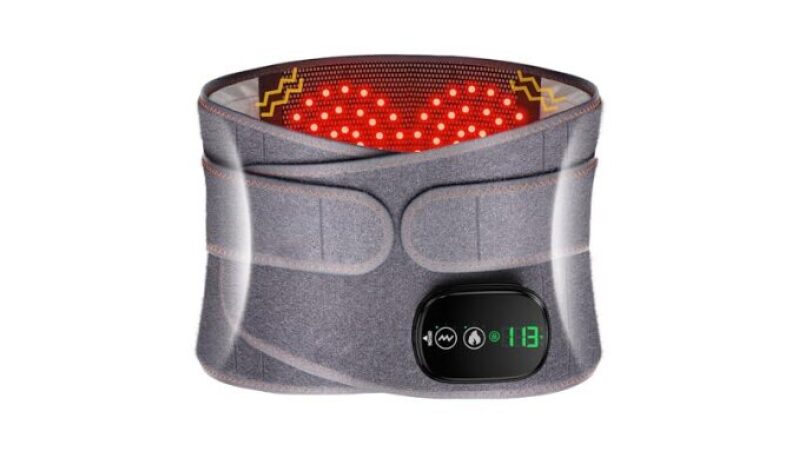 Lower Back Massager with Heat - MOACEY Heating Pad